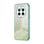 For Huawei Mate 50 Pro Gradient Glitter Powder Electroplated Phone Case(Green)