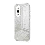 For Huawei nova 10 Gradient Glitter Powder Electroplated Phone Case(Transparent)