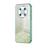 For Huawei nova Y90 / Enjoy 50 Pro Gradient Glitter Powder Electroplated Phone Case(Green)