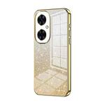For Huawei Maimang 20 / nova 11i Gradient Glitter Powder Electroplated Phone Case(Gold)
