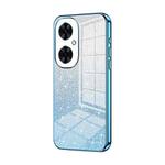 For Huawei Maimang 20 / nova 11i Gradient Glitter Powder Electroplated Phone Case(Blue)