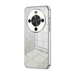 For Huawei Maimang 30 Gradient Glitter Powder Electroplated Phone Case(Silver)