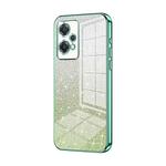For OnePlus Nord CE 2 Lite 5G Gradient Glitter Powder Electroplated Phone Case(Green)