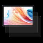 For Oscal Pad 50 / 50 Kids 2pcs 9H 0.3mm Explosion-proof Tempered Glass Film