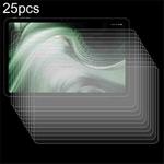 For Oscal Pad 100 12 25pcs 9H 0.3mm Explosion-proof Tempered Glass Film