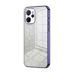For Realme 9i 5G / 10 5G / 10T Gradient Glitter Powder Electroplated Phone Case(Purple)