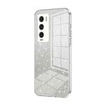For Realme GT Explorer Master Gradient Glitter Powder Electroplated Phone Case(Transparent)