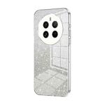 For Realme 12 Pro Gradient Glitter Powder Electroplated Phone Case(Transparent)