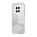 For Realme V60 Gradient Glitter Powder Electroplated Phone Case(Transparent)