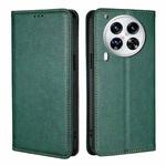 For Tecno Camon 30 Premier 5G Gloss Oil Solid Color Magnetic Leather Phone Case(Green)