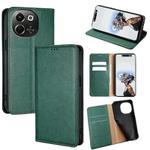 For Tecno Pova 6 Neo 5G Gloss Oil Solid Color Magnetic Leather Phone Case(Green)