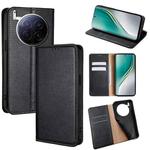 For Tecno Camon 40 Premier 5G Gloss Oil Solid Color Magnetic Leather Phone Case(Black)