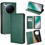 For Tecno Camon 40 Premier 5G Gloss Oil Solid Color Magnetic Leather Phone Case(Green)