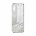 For vivo iQOO Neo Gradient Glitter Powder Electroplated Phone Case(Transparent)