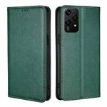 For Honor 200 Lite 5G Global Gloss Oil Solid Color Magnetic Leather Phone Case(Green)