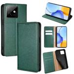 For Honor X60 GT 5G Gloss Oil Solid Color Magnetic Leather Phone Case(Green)