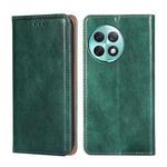 For OnePlus Ace 2 Pro Gloss Oil Solid Color Magnetic Leather Phone Case(Green)
