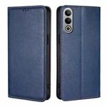 For OnePlus Nord CE4 Gloss Oil Solid Color Magnetic Leather Phone Case(Blue)