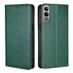 For OnePlus Nord CE4 Gloss Oil Solid Color Magnetic Leather Phone Case(Green)