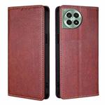 For OnePlus Ace 3 Pro 5G Gloss Oil Solid Color Magnetic Leather Phone Case(Brown)