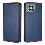 For OnePlus Ace 3 Pro 5G Gloss Oil Solid Color Magnetic Leather Phone Case(Blue)