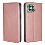 For OnePlus Ace 3 Pro 5G Gloss Oil Solid Color Magnetic Leather Phone Case(Rose Gold)