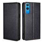 For OnePlus Nord CE 4 Lite 5G Gloss Oil Solid Color Magnetic Leather Phone Case(Black)