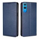 For OnePlus Nord CE 4 Lite 5G Gloss Oil Solid Color Magnetic Leather Phone Case(Blue)