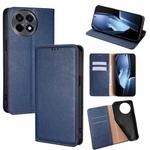 For OnePlus Ace 5 / 5 Pro Gloss Oil Solid Color Magnetic Leather Phone Case(Blue)