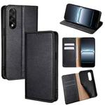 For OnePlus Ace 5 Ultra / Nord 5 Gloss Oil Solid Color Magnetic Leather Phone Case(Black)