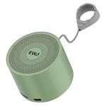 EWA A129 Mini Bluetooth 5.0 Bass Radiator Metal Speaker(Green)