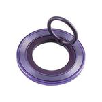 Rotating Ring Metal Mobile Phone Holder(Purple)