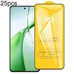For OnePlus Nord CE5 25pcs 9D Full Glue Screen Tempered Glass Film