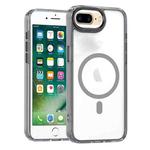 For iPhone 8 Plus / 7 Plus MagSafe Magnetic Clear Phone Case(Black)