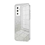 For vivo S10e / V23e 4G/5G / Y75 4G Gradient Glitter Powder Electroplated Phone Case(Transparent)