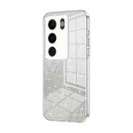 For vivo S17 / S17 Pro / S17t / V29 Gradient Glitter Powder Electroplated Phone Case(Transparent)