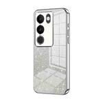 For vivo S17 / S17 Pro / S17t / V29 Gradient Glitter Powder Electroplated Phone Case(Silver)