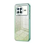 For vivo X Note Gradient Glitter Powder Electroplated Phone Case(Green)