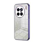 For vivo X90 Pro+ Gradient Glitter Powder Electroplated Phone Case(Purple)