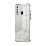 For vivo Y5s / U3 / Z5i / U20 / Y19 Gradient Glitter Powder Electroplated Phone Case(Silver)