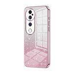 For vivo S19 Pro Gradient Glitter Powder Electroplated Phone Case(Pink)