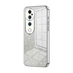 For vivo S19 Pro Gradient Glitter Powder Electroplated Phone Case(Silver)