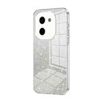 For vivo Y200 Gradient Glitter Powder Electroplated Phone Case(Transparent)