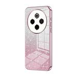 For vivo Y300 Pro Gradient Glitter Powder Electroplated Phone Case(Pink)