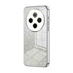 For vivo Y300 Pro Gradient Glitter Powder Electroplated Phone Case(Silver)