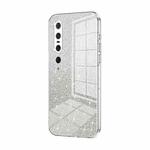 For Xiaomi Mi 10 Pro 5G Gradient Glitter Powder Electroplated Phone Case(Transparent)