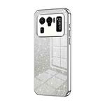 For Xiaomi Mi 11 Ultra Gradient Glitter Powder Electroplated Phone Case(Silver)