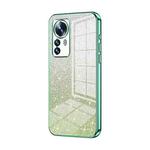 For Xiaomi 12 Pro / 12S Pro Gradient Glitter Powder Electroplated Phone Case(Green)