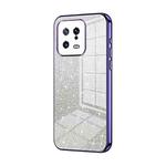 For Xiaomi 13 Gradient Glitter Powder Electroplated Phone Case(Purple)