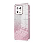 For Xiaomi 13 Gradient Glitter Powder Electroplated Phone Case(Pink)